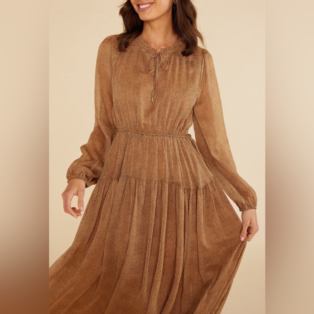 NWOT MINKPINK Luca boho Midi Dress - Small